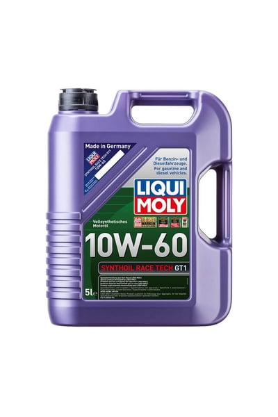 LIQUIMOLY MOTOR YAĞI SYNTHOIL RACE TECH GT1 10W60 5 LT