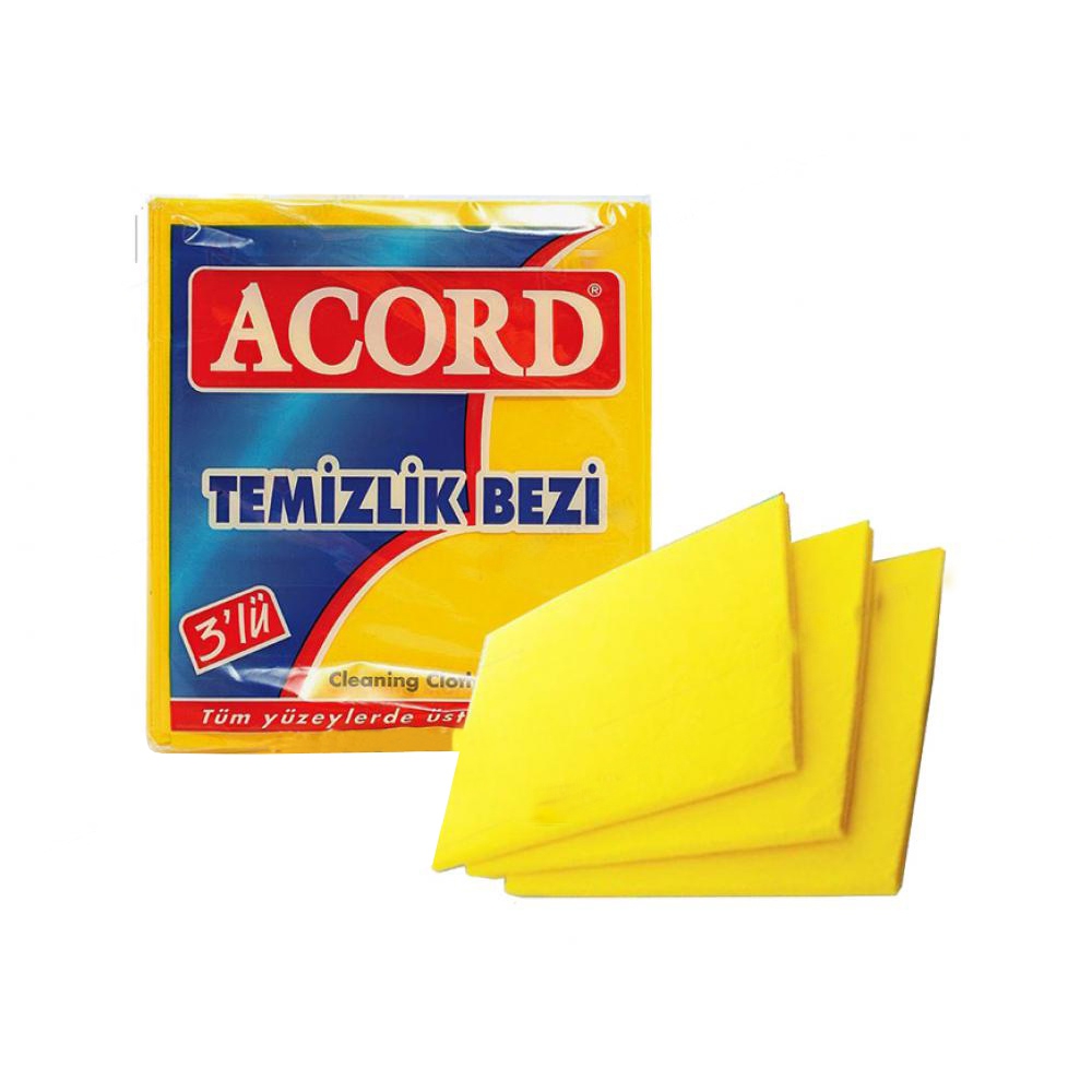 ACORD TEMİZLİK BEZİ 3’LÜ PAKET