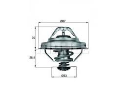 BMW E30 E34 E36 E39 Z3 88C TERMOSTAT 11537511580